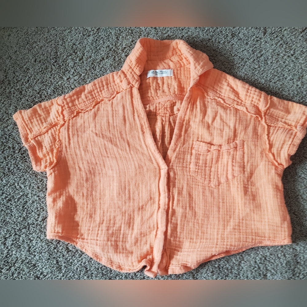 Orange Womens Shirt